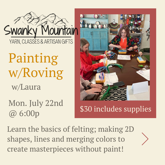 Painting with Roving
