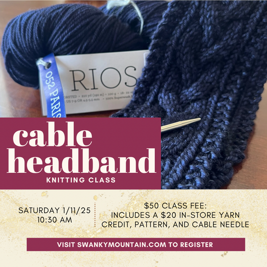 Cable Headband - Knit